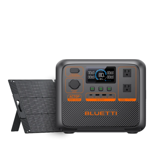 BLUETTI AC70P Portable Power Station | 1000W 864Wh