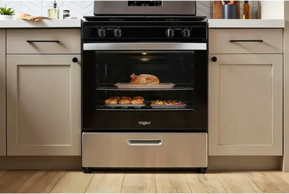Whirlpool 5.1 Cu. Ft. Freestanding Gas Range with Broiler Drawer