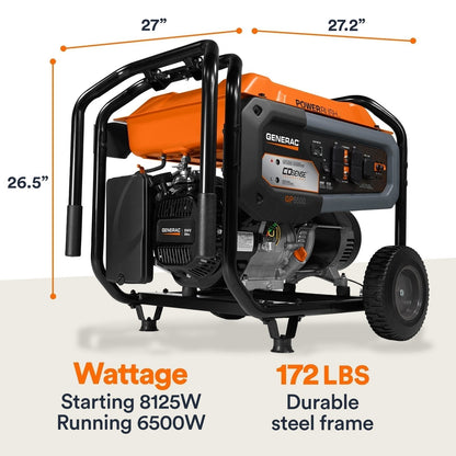 Generac 8125/6500 Watt Portable Generator