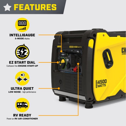Champion 4500-Watt Portable Inverter Generator