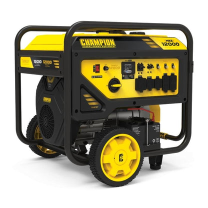 Champion Power Equipment 12,000-Watt Electric Start Dual Fuel Home Backup Portable Generator with CO Shield