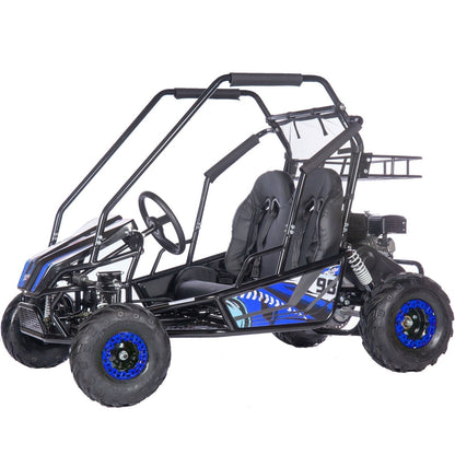 MotoTec Mud Monster XL 212cc 2 Seat Full Suspension Go Kart