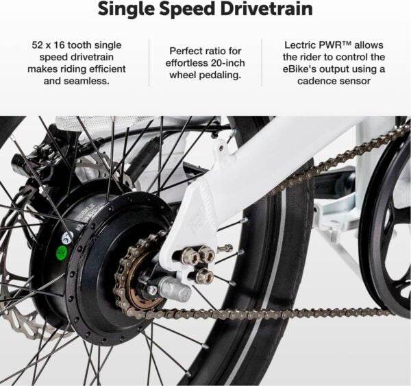 Lectric XP Lite Long-Range eBike Electric Commuter Bike