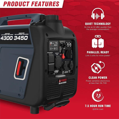 A-iPower 4300-Watt Inverter Generator
