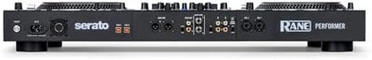 Rane PERFORMER 4-Channel Motorized DJ Controller, 7″ Platters with Displays, Precision Feel Faders, Stem Split, Advanced FX, Serato DJ Pro Included
