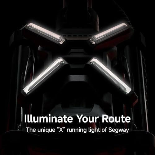 Segway ZT3 Pro Electric Scooter, Up to 24.9 MPH, 43.5-Mile Range, Dual Suspension, Flash Charge, 1600W Peak Motor, Off-Road Scooter for Adults UL Certified (UL2272/2271)